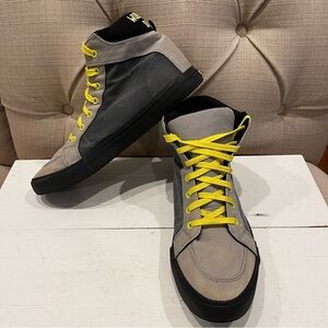 Rick And Morty Ground Up High Top Sneakers Shoes Space Hot Topic Men Size 9